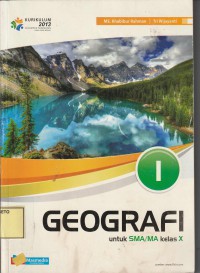 Geografi 1 : untuk SMA / MA kelas X