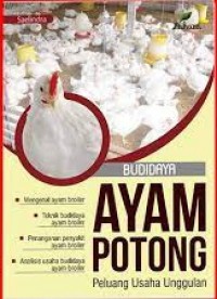 Budidaya Ayam Potong; Peluang Usaha Unggulan