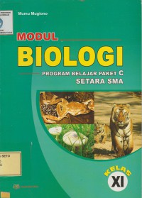 Modul Biologi XI : Program Belajar Paket C Setara SMA kelas XI