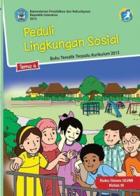 Tematik 3 SD/MI Kelas III: Peduli Lingkungan Sosial