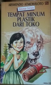 Tempat minum plastik dari toko (keluarga cemara)